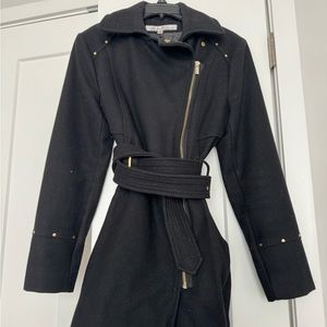 Kenneth Cole New York wool trench coat